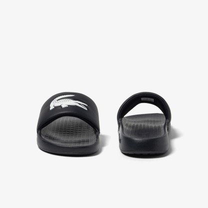 CLAQUETTES CROCO 1.0 HOMME LACOSTE EN SYNTHÉTIQUE