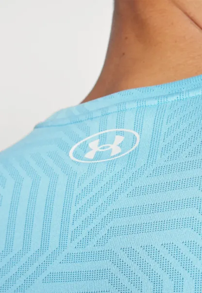 TECH VENT GEOTESSA - T-shirt de sport - ether blue/tonic/white