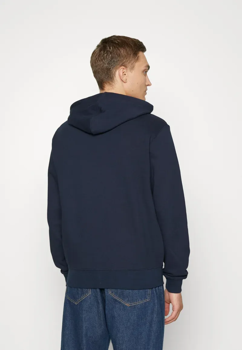 SUBTLE LOGO UNISEX - Sweat à capuche - navy blue