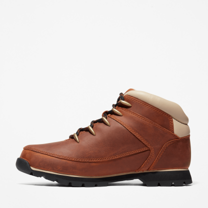 Euro Sprint Mid Lace-Up Boot for Men in Dark Brown