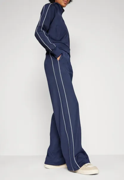 Pantalon de survêtement - navy blue/flour
