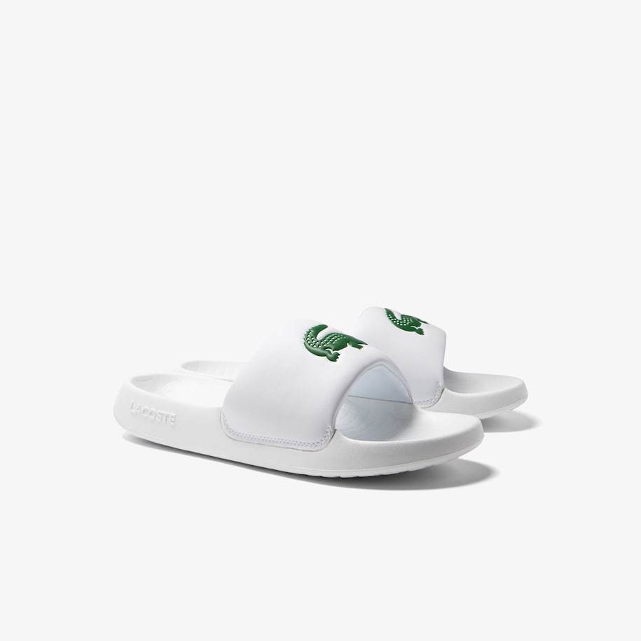 CLAQUETTES CROCO 1.0 HOMME LACOSTE EN SYNTHÉTIQUE