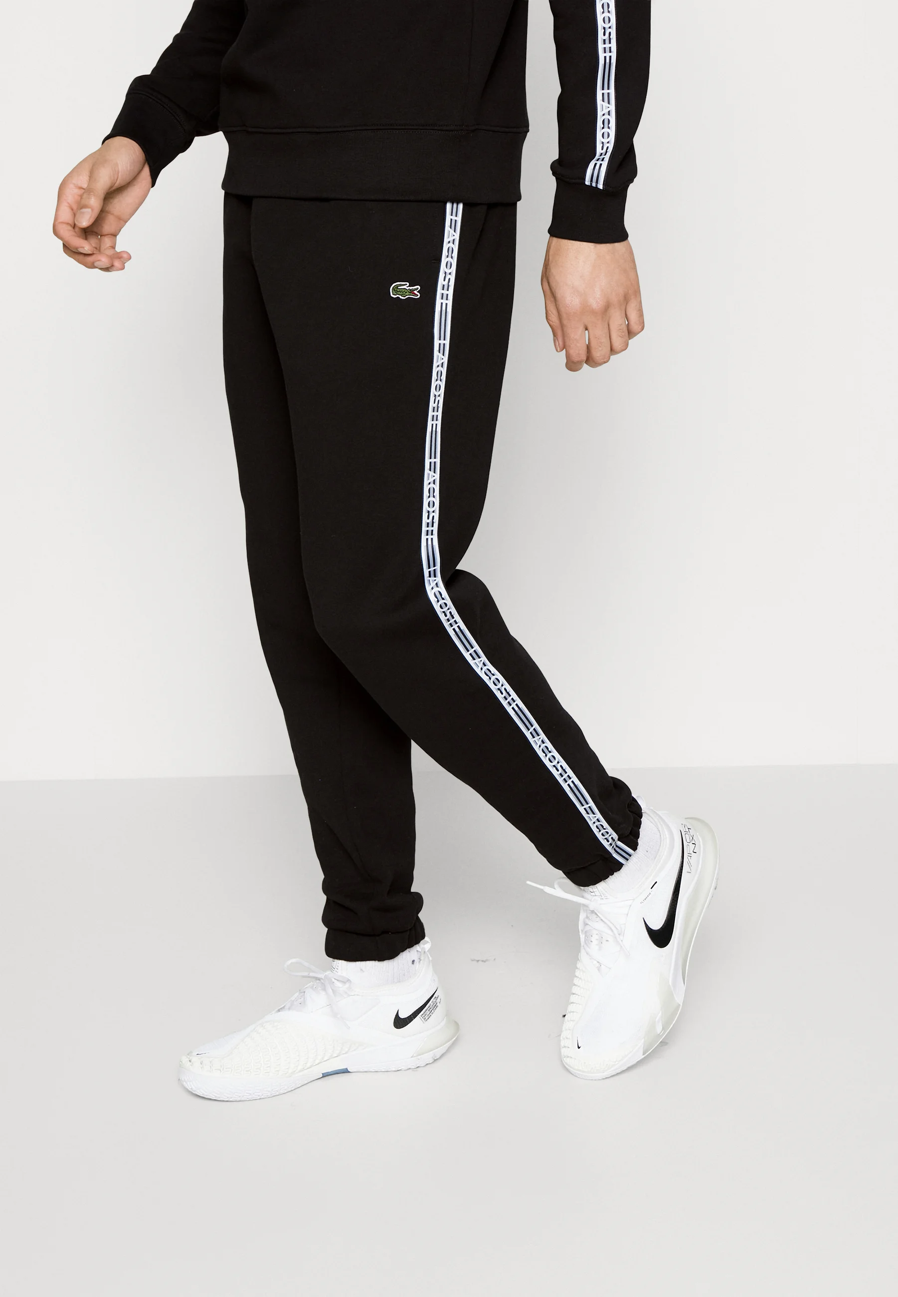 PANT TAPERED - Pantalon de survêtement - black