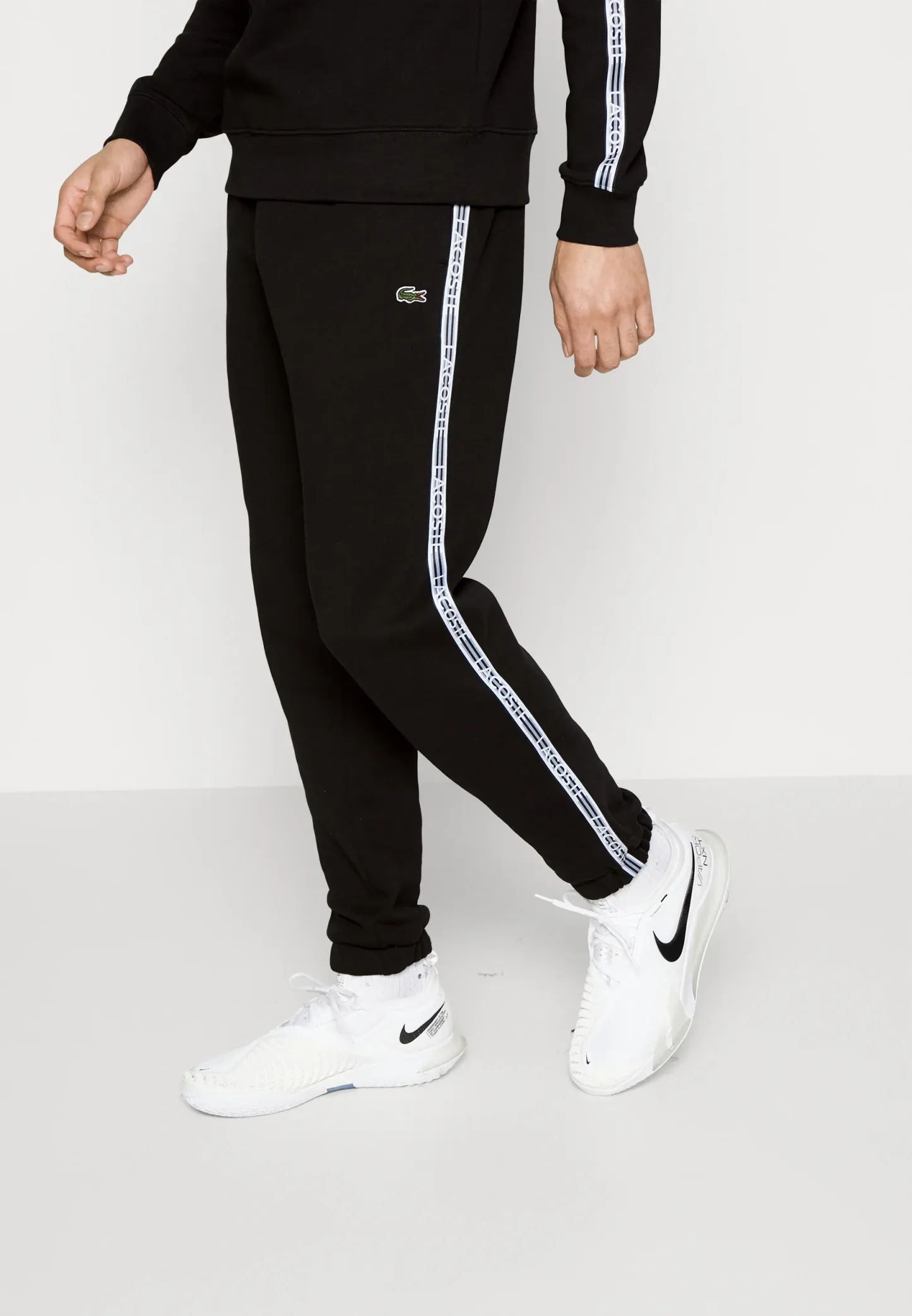 PANT TAPERED - Pantalon de survêtement - black