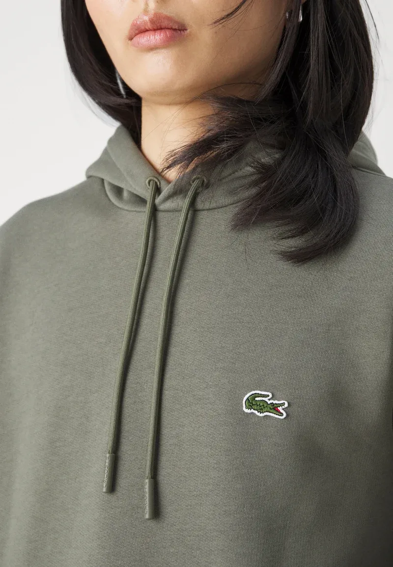 LIFESTYLE UNISEX - Sweat à capuche - vert kaki