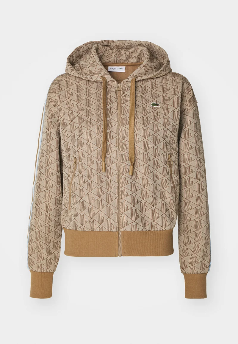 Sweat zippé - croissant/cookie