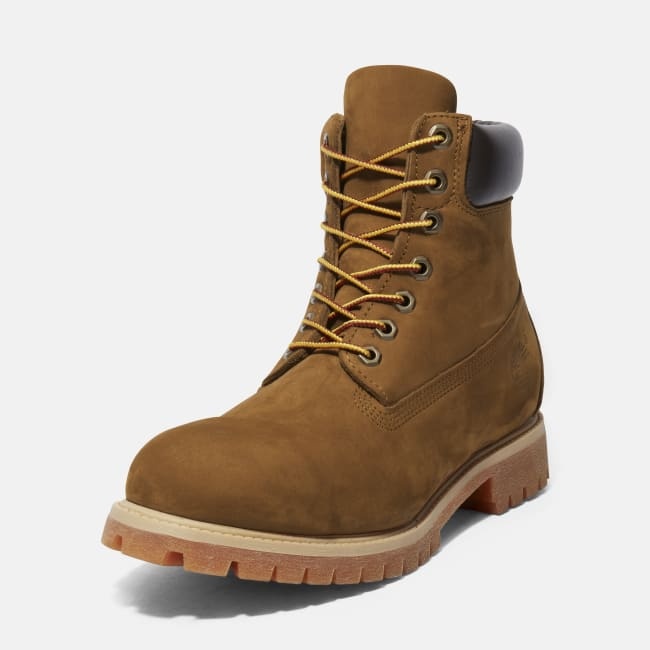 Timberland® Premium 6-Inch Waterproof Boot for Men in Dark Yellow