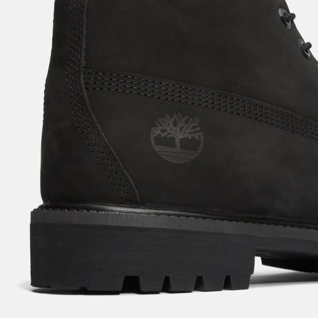 Premium 6 Inch Boot for Men in Black