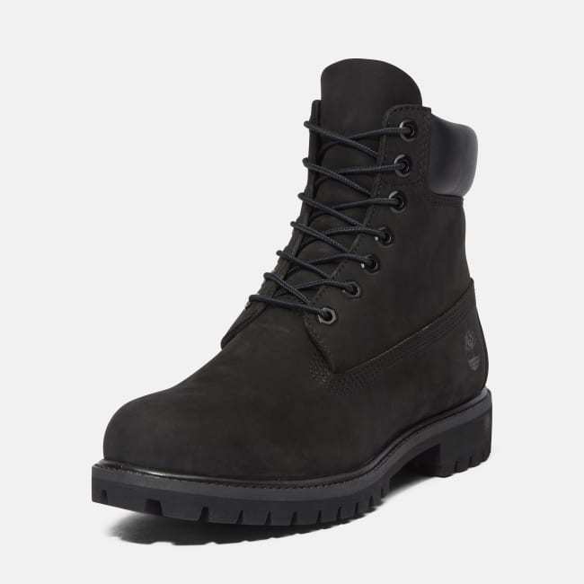 Premium 6 Inch Boot for Men in Black