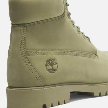 Timberland® Heritage 6 Inch Lace-Up Waterproof Boot for Men in Light Green