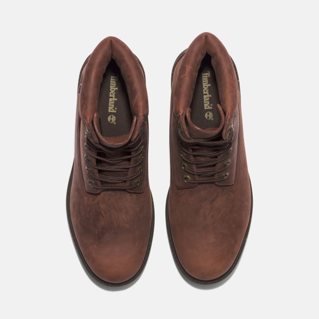 Timberland® Heritage 6 Inch Lace-Up Waterproof Boot for Men in Brown