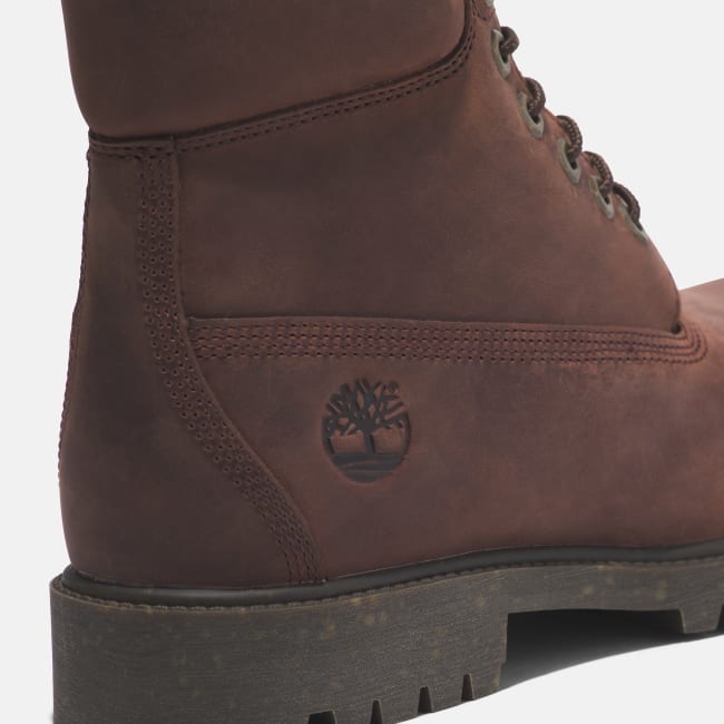 Timberland® Heritage 6 Inch Lace-Up Waterproof Boot for Men in Brown