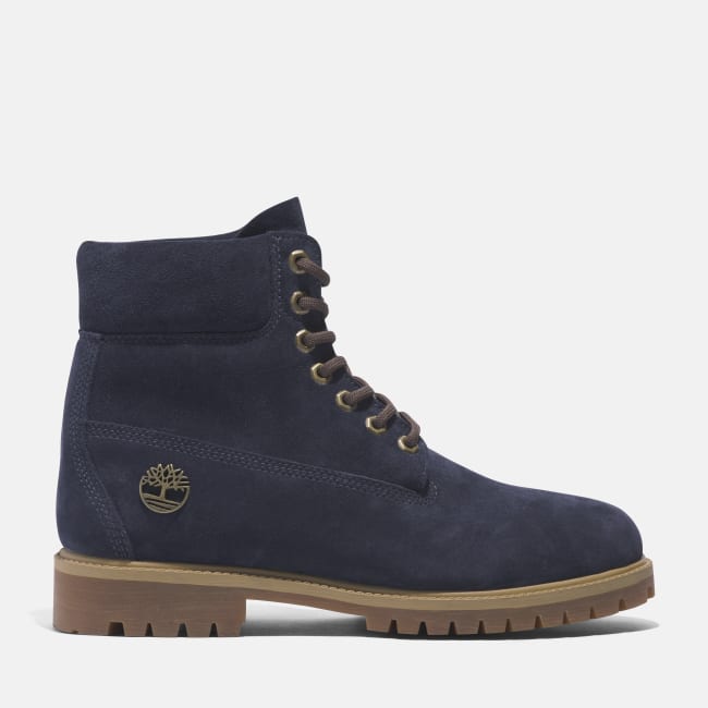 Men's Timberland® C.F. Stead�?Indigo Suede Heritage 6-Inch Boot in Dark Blue
