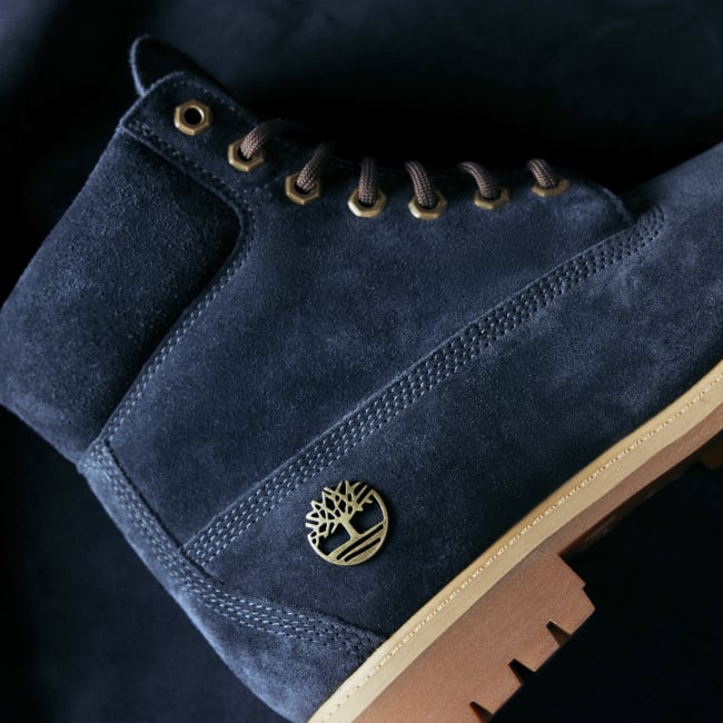 Men's Timberland® C.F. Stead�?Indigo Suede Heritage 6-Inch Boot in Dark Blue