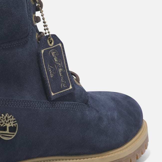 Men's Timberland® C.F. Stead�?Indigo Suede Heritage 6-Inch Boot in Dark Blue
