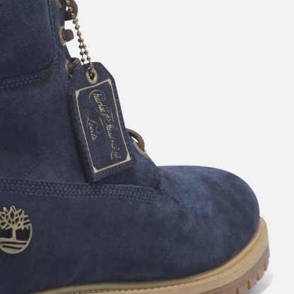 Men's Timberland® C.F. Stead�?Indigo Suede Heritage 6-Inch Boot in Dark Blue