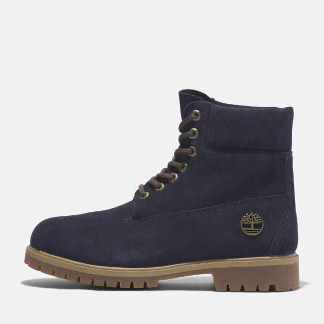 Men's Timberland® C.F. Stead�?Indigo Suede Heritage 6-Inch Boot in Dark Blue