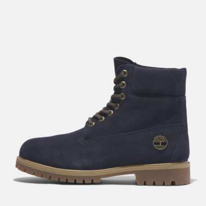 Men's Timberland® C.F. Stead�?Indigo Suede Heritage 6-Inch Boot in Dark Blue