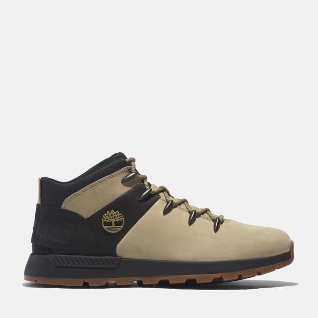 Sprint Trekker Hiking Boot for Men in Beige/Black