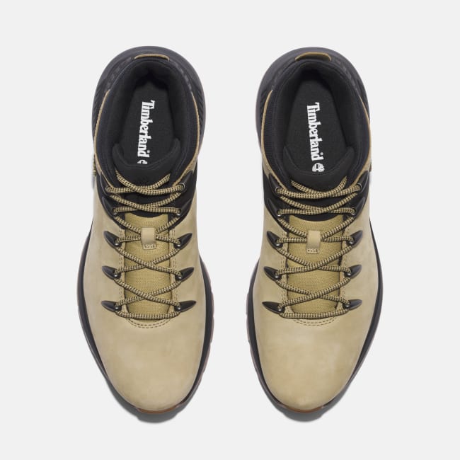 Sprint Trekker Hiking Boot for Men in Beige/Black