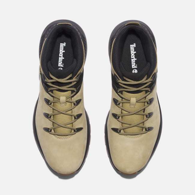 Sprint Trekker Hiking Boot for Men in Beige/Black