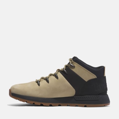 Sprint Trekker Hiking Boot for Men in Beige/Black