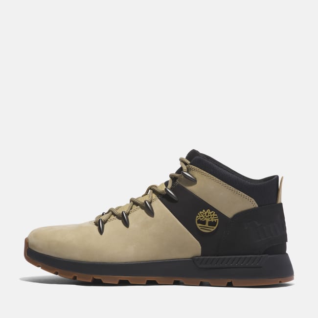 Sprint Trekker Hiking Boot for Men in Beige/Black