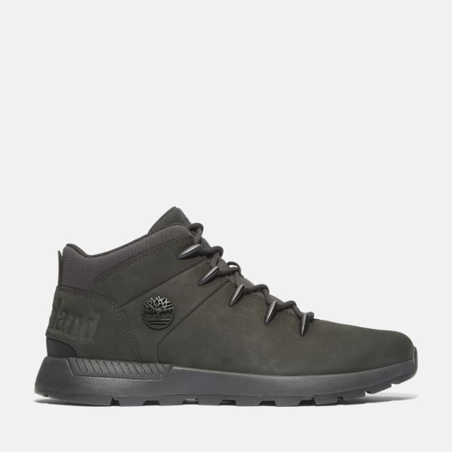 Sprint Trekker Hiking Boot for Men in Monochrome Black