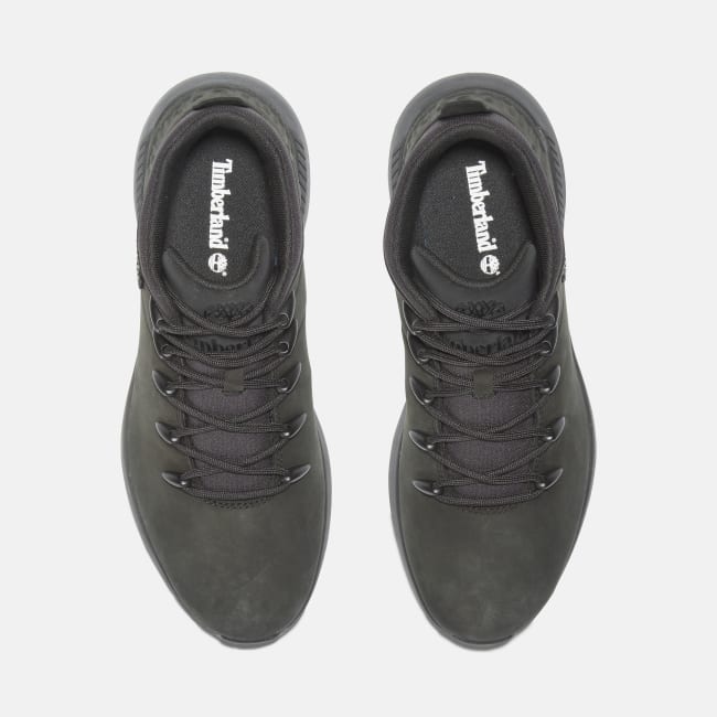Sprint Trekker Hiking Boot for Men in Monochrome Black
