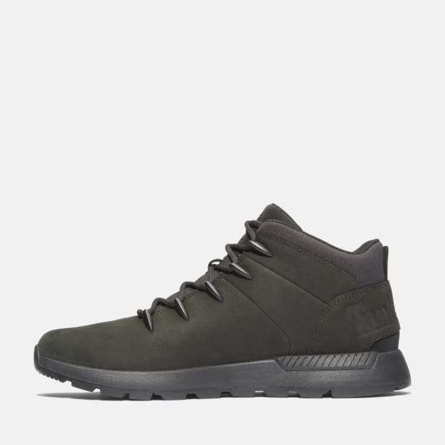 Sprint Trekker Hiking Boot for Men in Monochrome Black