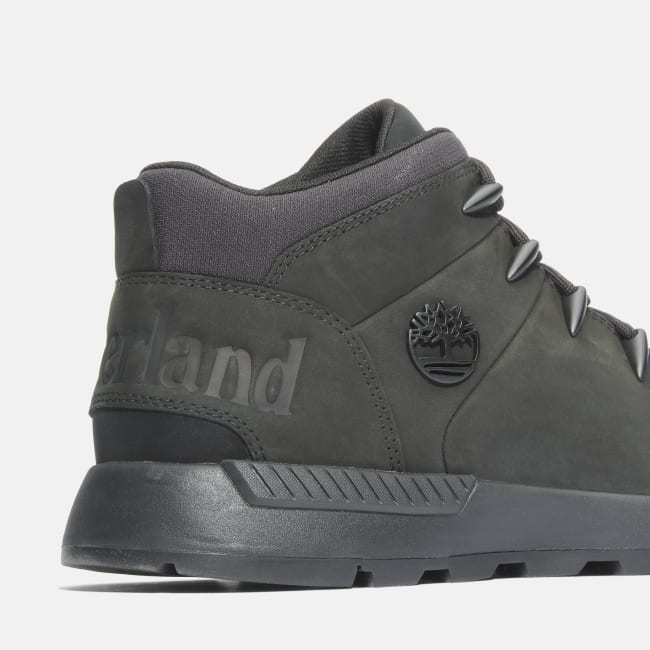 Sprint Trekker Hiking Boot for Men in Monochrome Black
