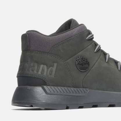 Sprint Trekker Hiking Boot for Men in Monochrome Black
