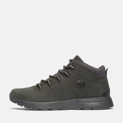 Sprint Trekker Hiking Boot for Men in Monochrome Black