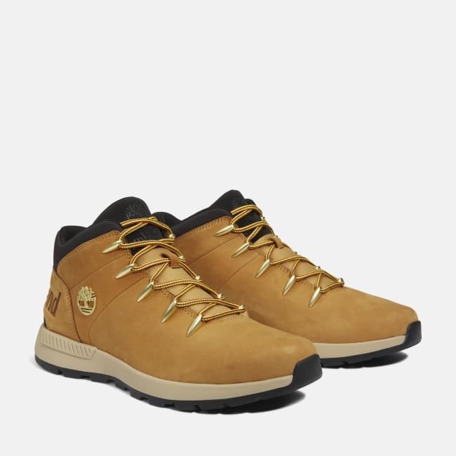 Sprint Trekker Hiking Boot for Men in Yellow