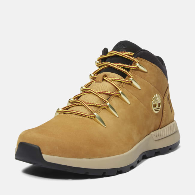 Sprint Trekker Hiking Boot for Men in Yellow
