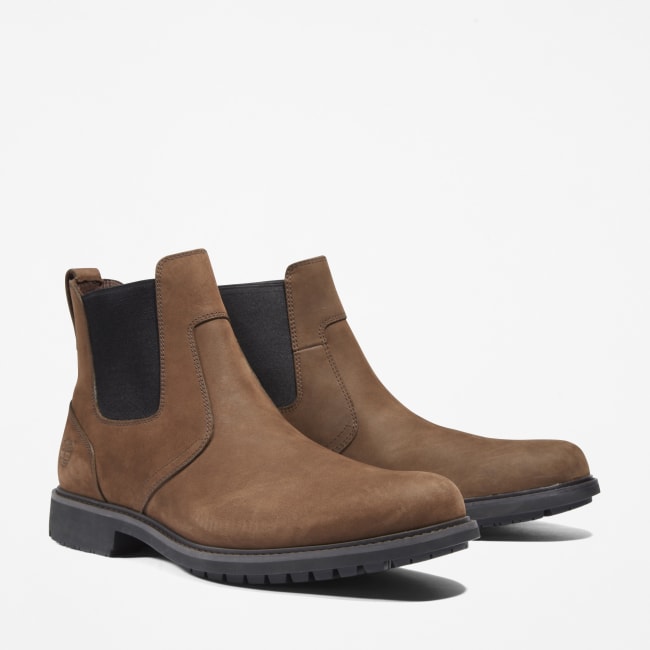 Stormbucks Chelsea Boot for Men in Dark Brown