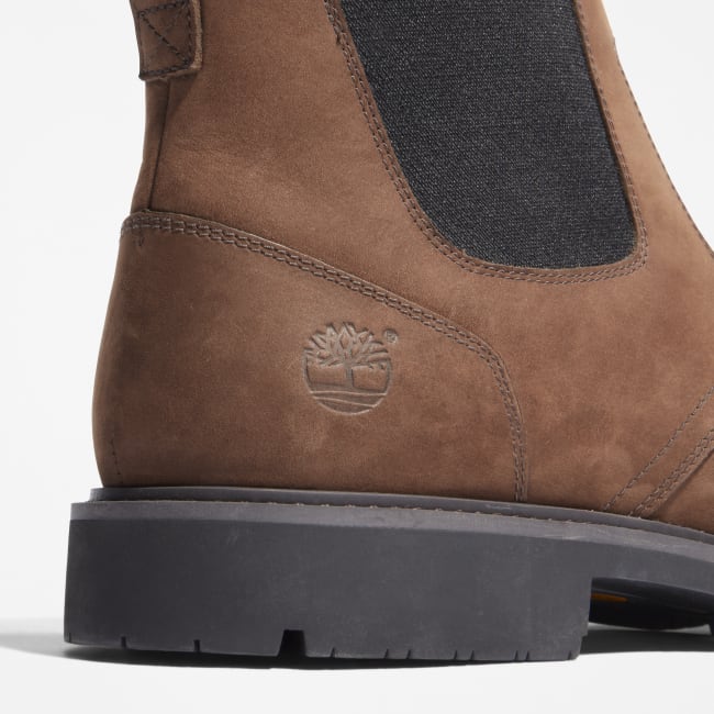 Stormbucks Chelsea Boot for Men in Dark Brown