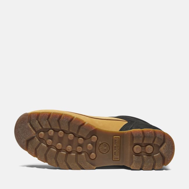 Euro Sprint Mid Lace-Up Boot for Men in Yellow & Black