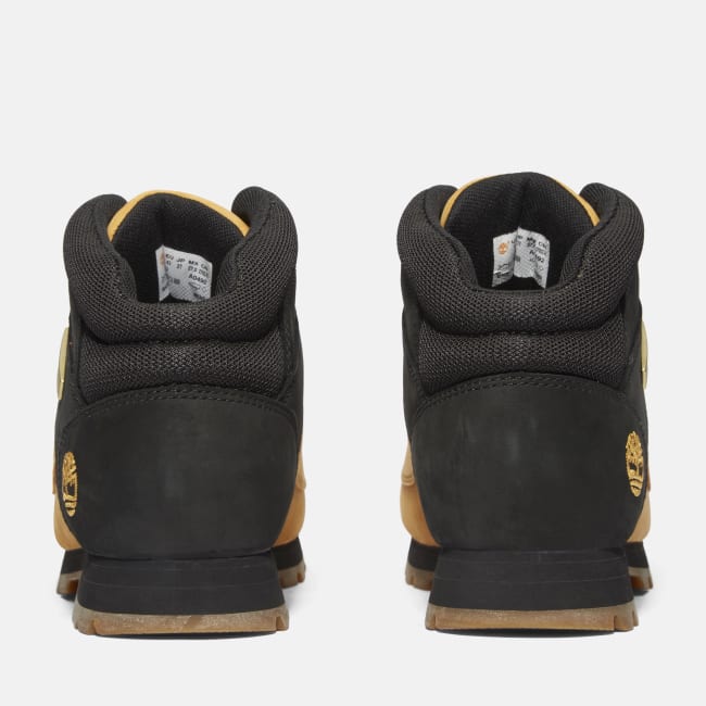 Euro Sprint Mid Lace-Up Boot for Men in Yellow & Black