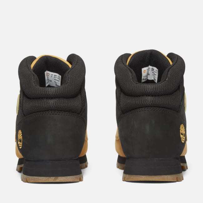 Euro Sprint Mid Lace-Up Boot for Men in Yellow & Black