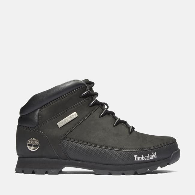 Euro Sprint Mid Lace-Up Boot for Men in Black
