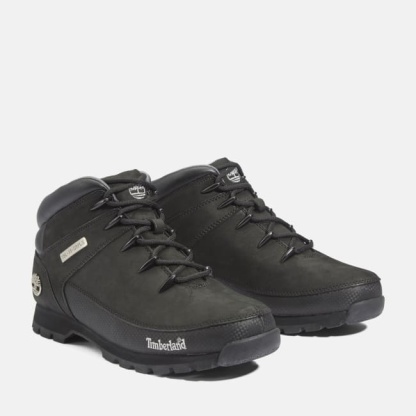 Euro Sprint Mid Lace-Up Boot for Men in Black