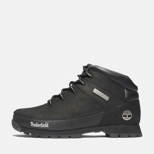 Euro Sprint Mid Lace-Up Boot for Men in Black