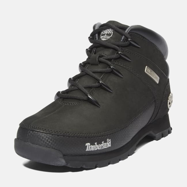 Euro Sprint Mid Lace-Up Boot for Men in Black