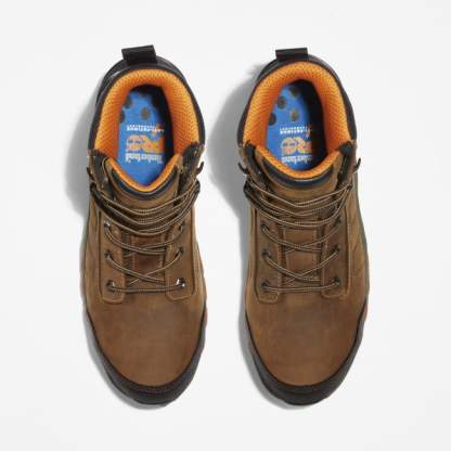 Timberland PRO® Hypercharge 6 Inch Composite Safety Toe Work Boot for Men in Brown