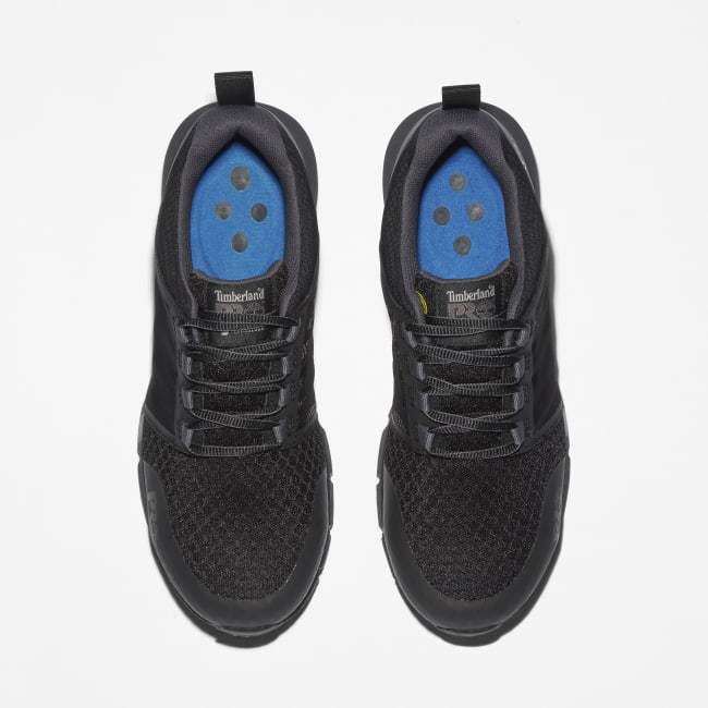 Radius Alloy-Toe Work Shoe for Men in Black