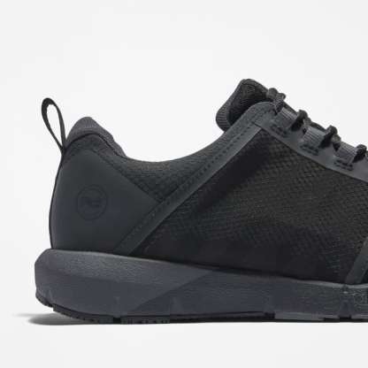 Radius Alloy-Toe Work Shoe for Men in Black