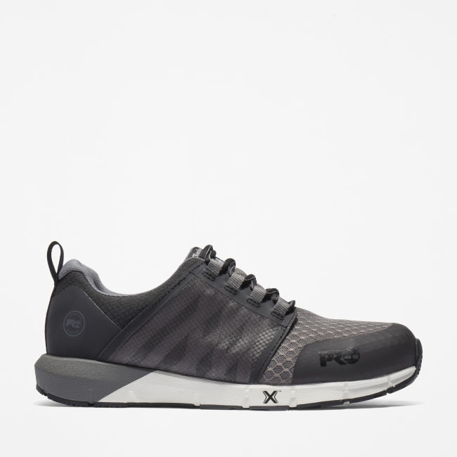 Radius Alloy-Toe Work Shoe for Men in Grey