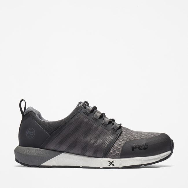 Radius Alloy-Toe Work Shoe for Men in Grey