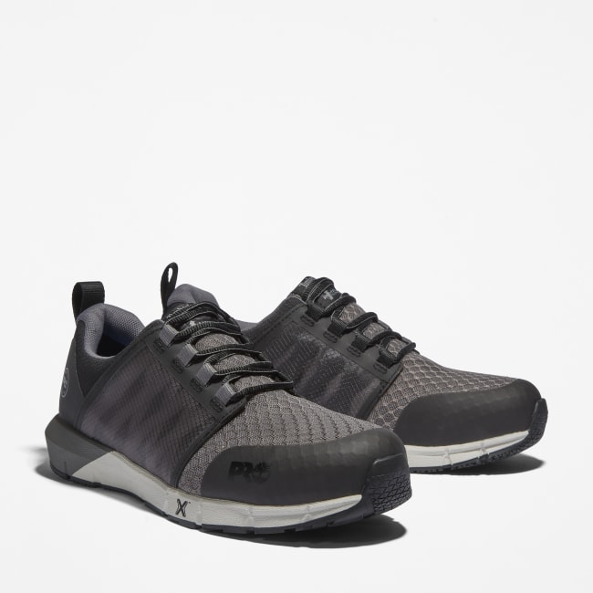 Radius Alloy-Toe Work Shoe for Men in Grey